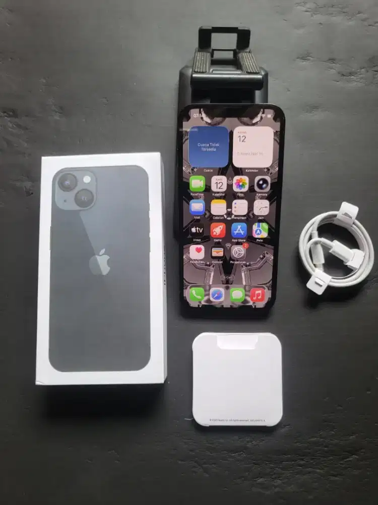 Iphone 12 128gb dual sim blue inter fullset mulus normal