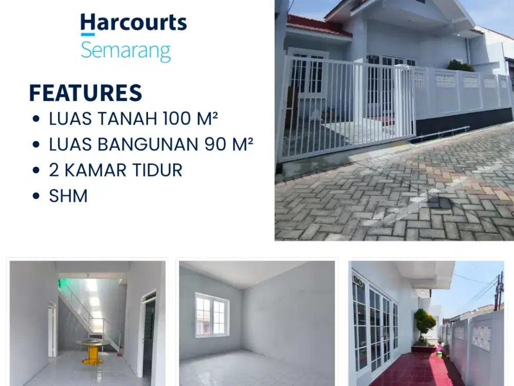 Rumah Siap Huni Luas 100m2 di Semarang Utara – Sertifikat HM, Lebar Depan 10m
