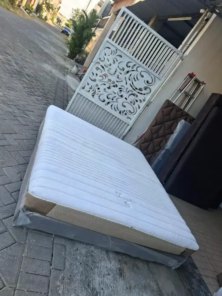 Spring bed serta full latex uk 180x200 Import Usa