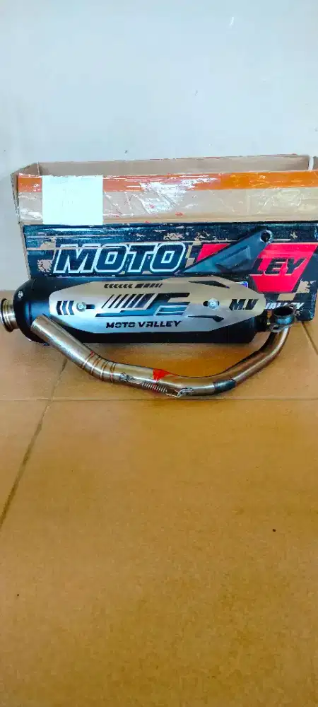 Jual knalpot std racing merek moto valley