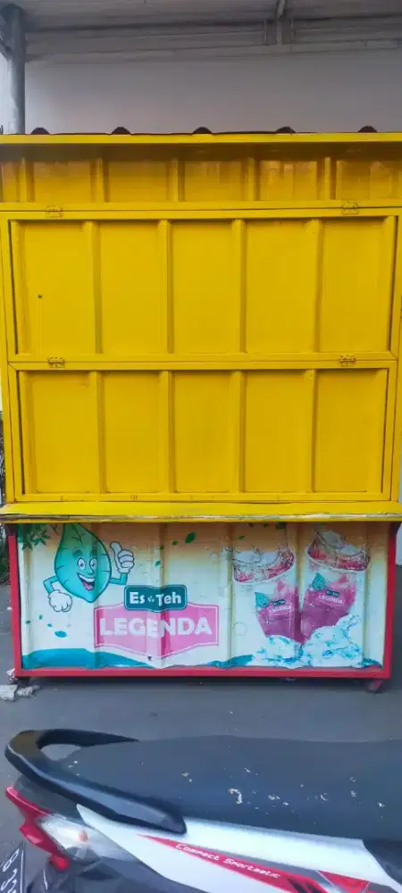 gerobak semi kontainer