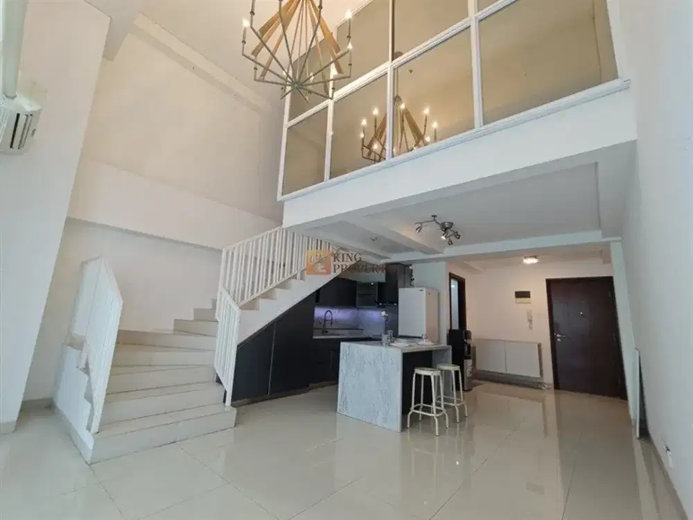 Best Deal! Disewakan Neo SOHO Full Furnished | Loft Ceiling Tinggi, Mezzanine, Kitchen Island Modern, Unit Premium Siap Huni