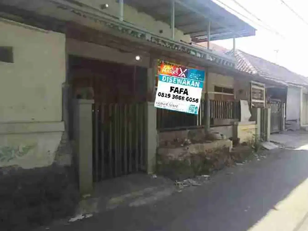 Disewakan rumah di kupang panjaan surabaya pusat