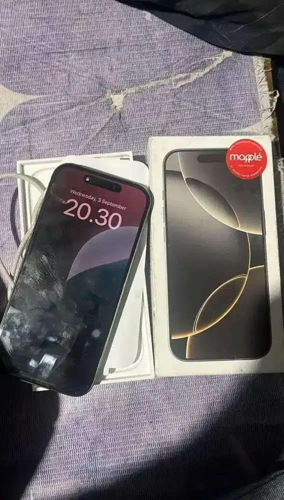 Iphone 16 Pro Digimap 128 Gb on Garansi