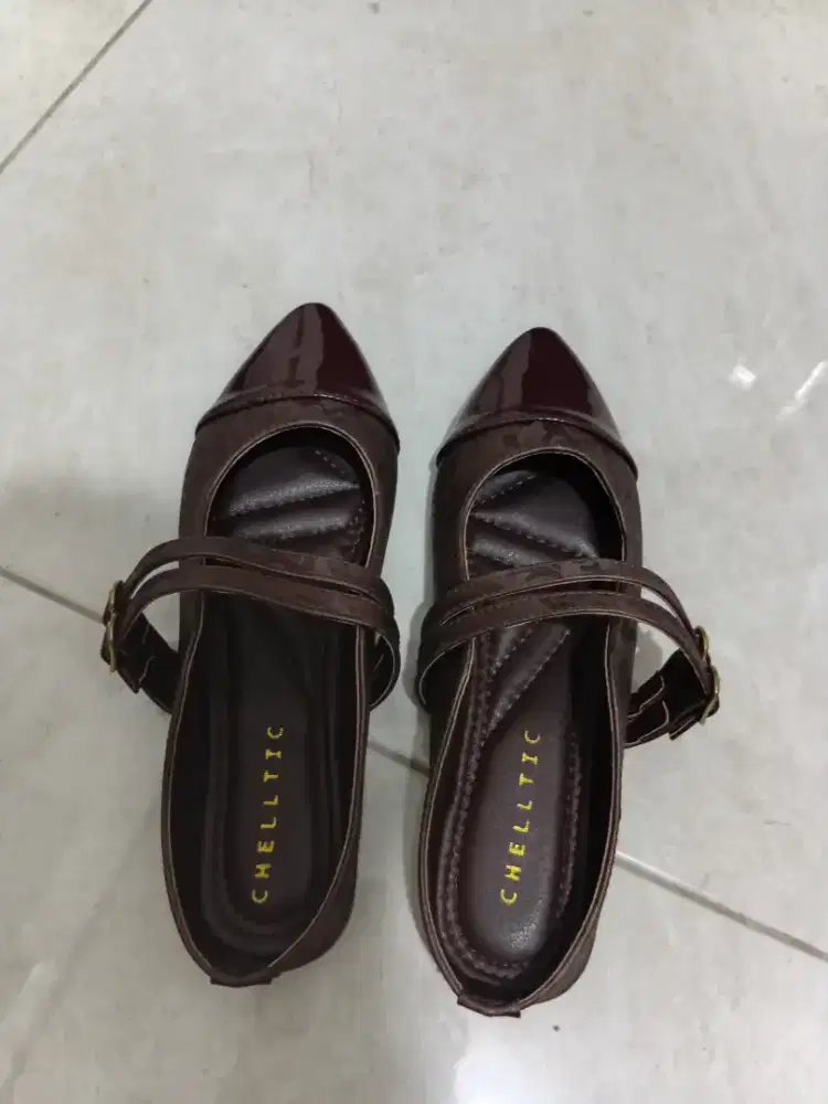 Sepatu Sendal Flat Mules Korea CHELLTIC