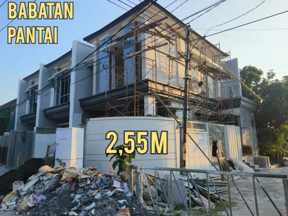 BARU GRESS RUMAH HOOK AMERICAN CLASSIC BABATAN PANTAI SURABAYA TIMUR. DEKAT KENJERAN, MULYOSARI, SUTOREJO, UNAIR, ITS, KERTAJAYA, DHARMAHUSADA, Dll