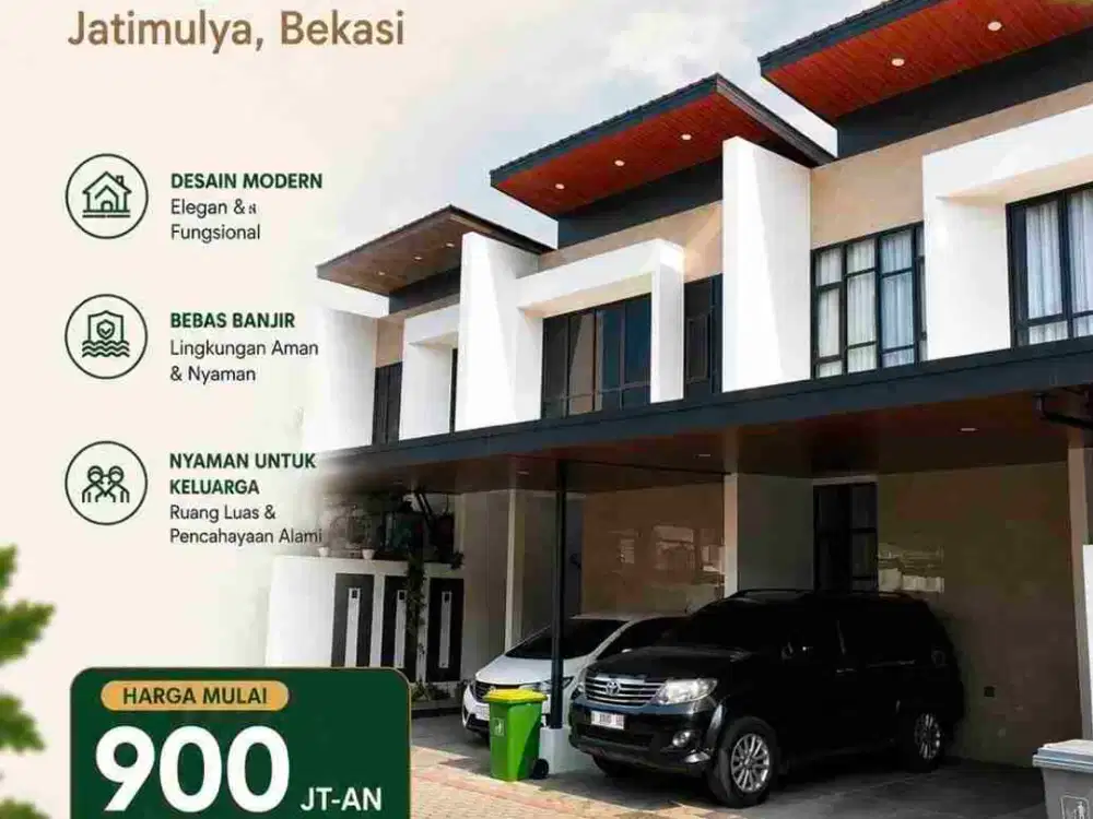 Di Jual Rumah siap huni dekat Krl tambun