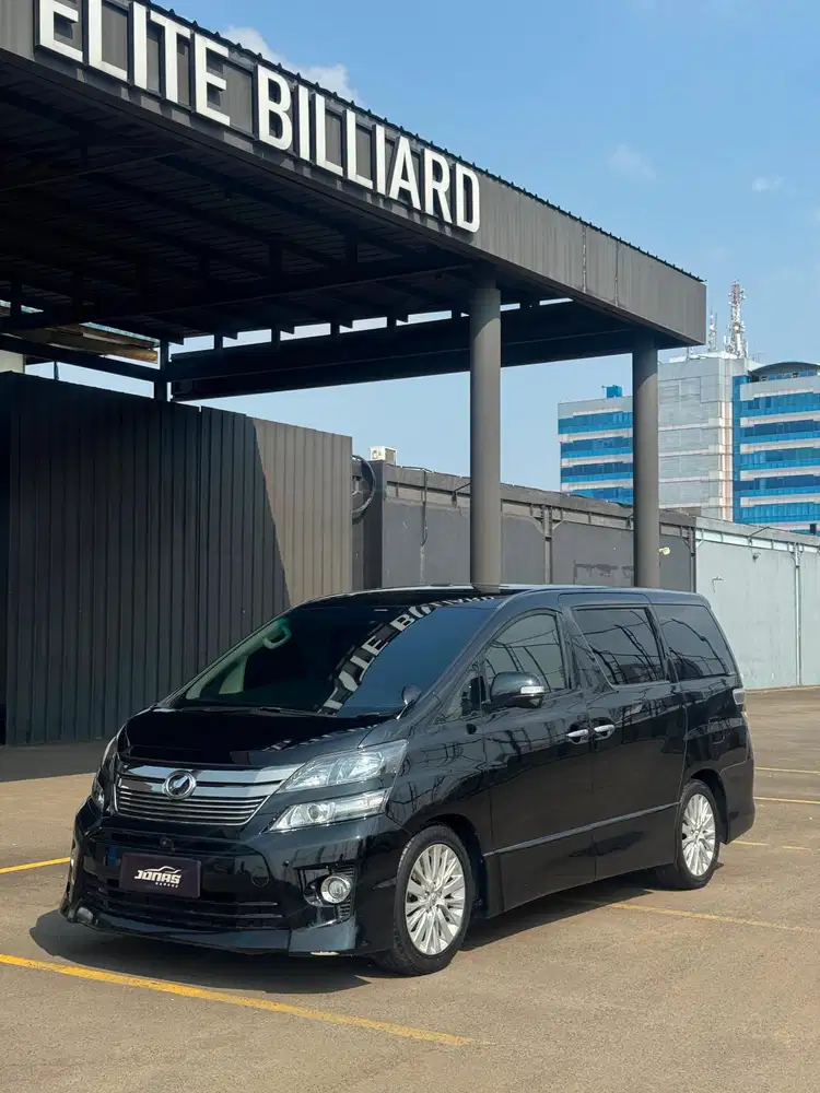 Vellfire ZG 2012 hitam