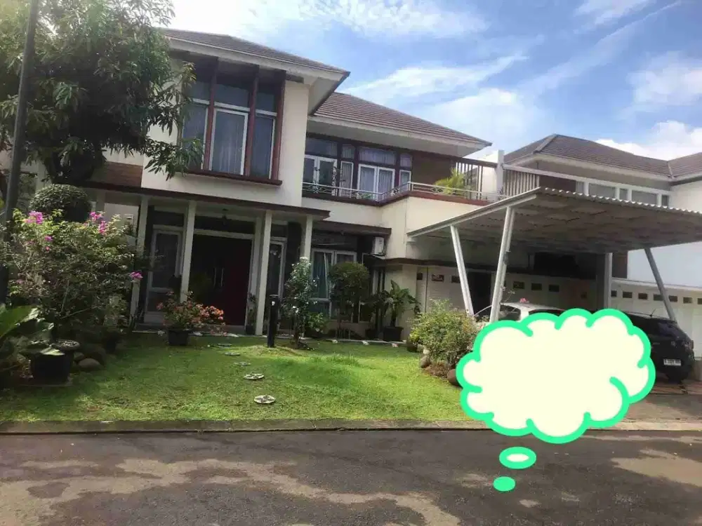 Dijual rumah kota wisata, rapih siap huni harga spesial