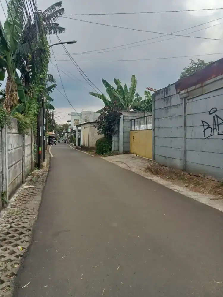Tanah 781 SHM 100 meter ke sektor 9 bintaro