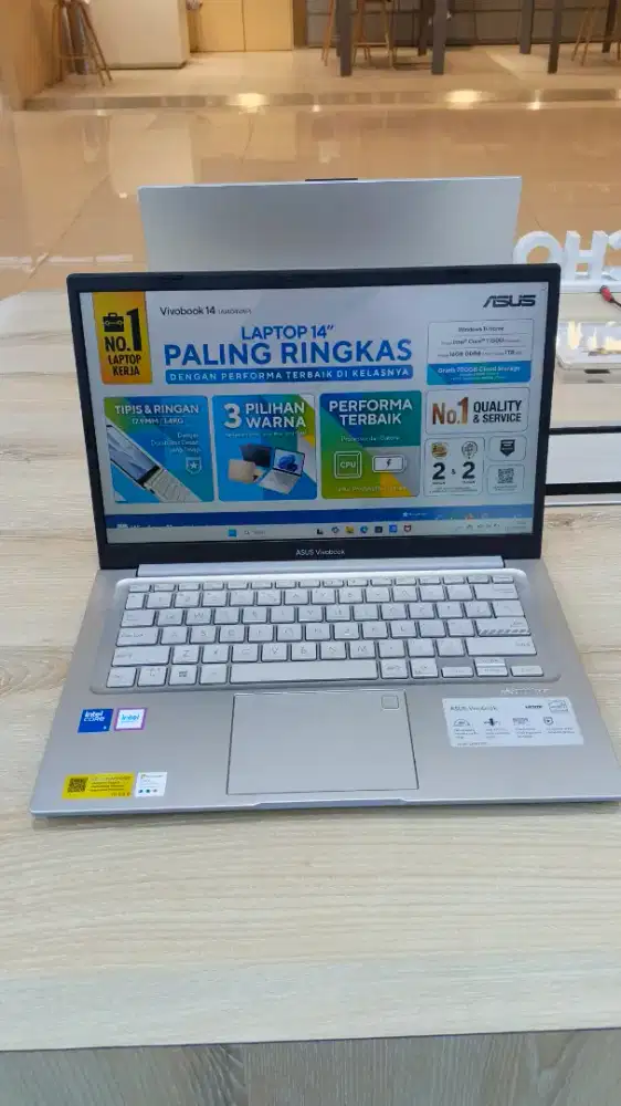 Cicilan laptop Asus Vivobook Intel core 5 cuma ktp