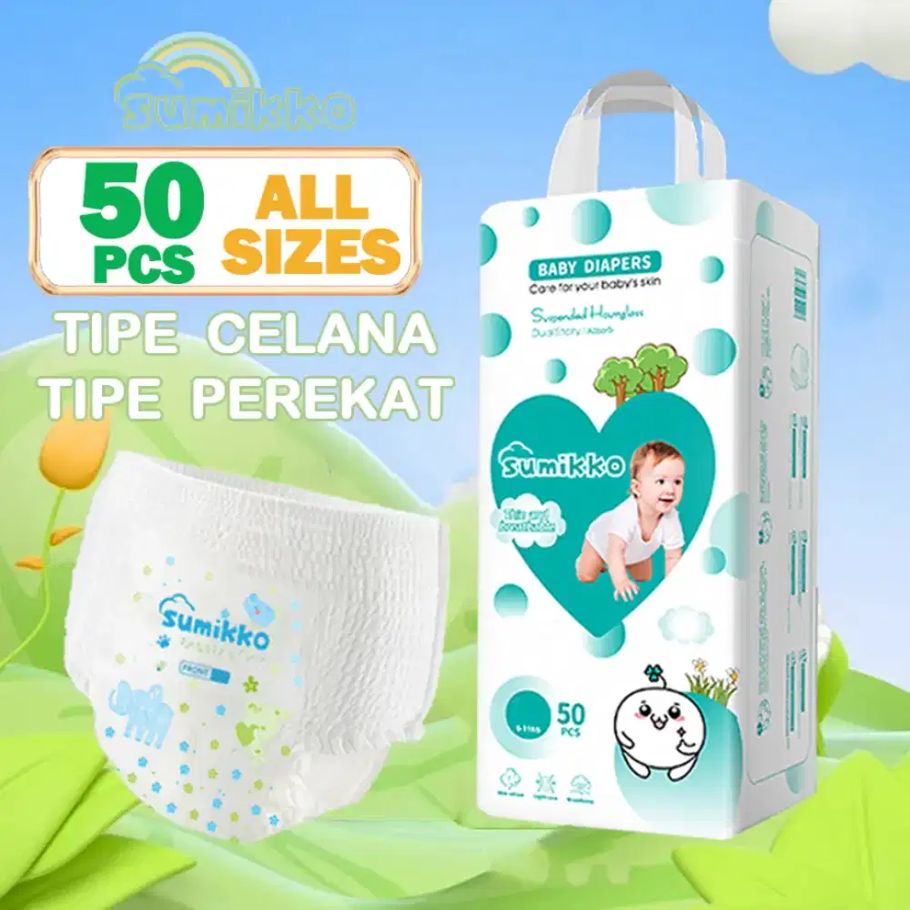 popok/Pempes SUMIKO baby diapers 50 pcs