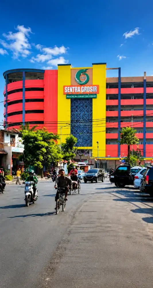 jual stand pasar turi baru pusat grosir di tengah kota