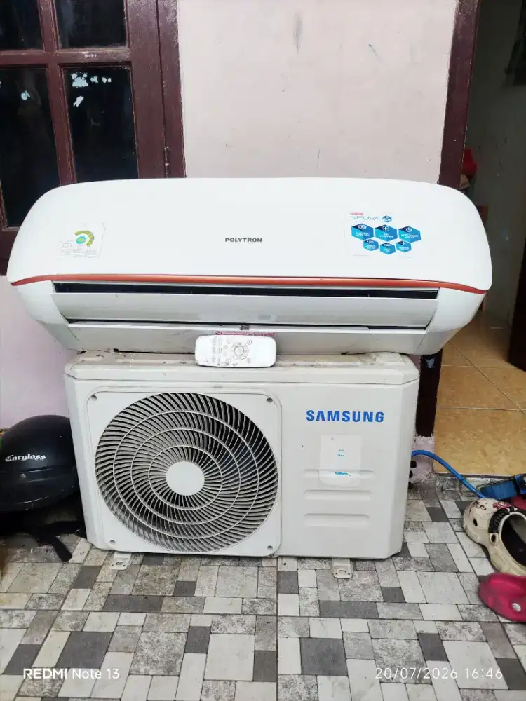 AC 1/2 PK , normal, orisinil + pasang, Murmer & bergaransi