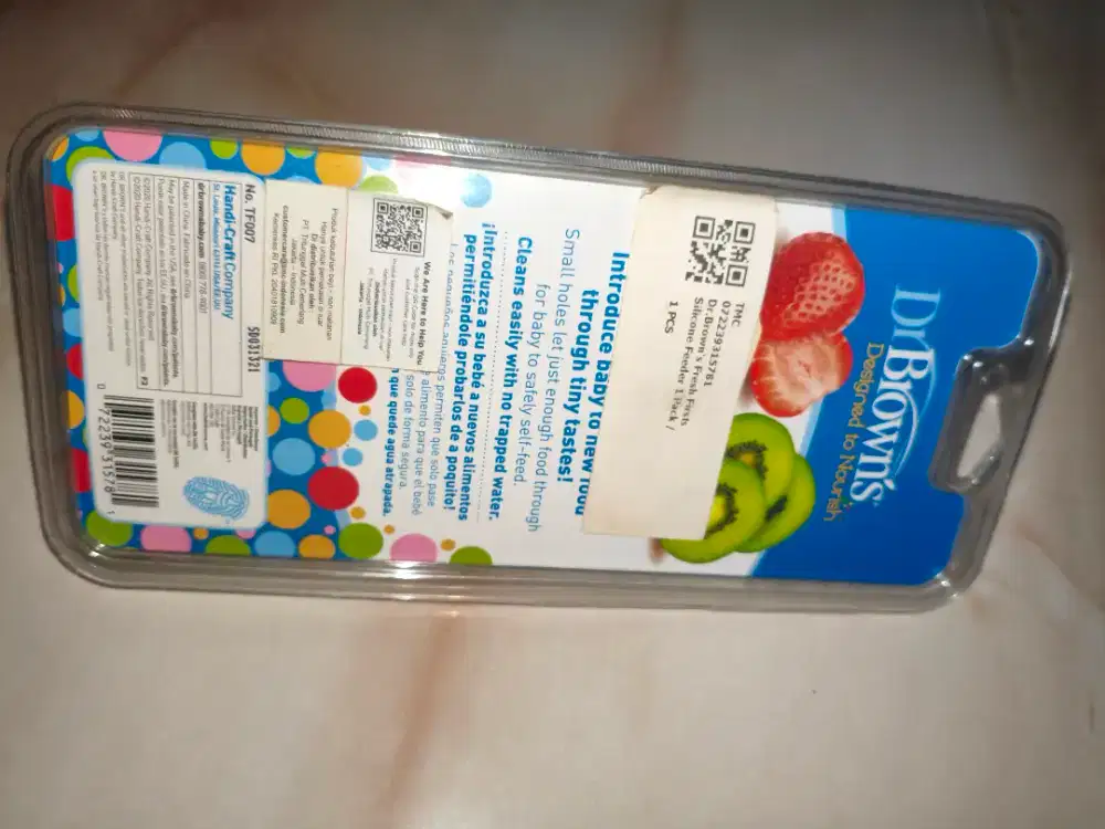 Dr brown fresh first silicone feeder