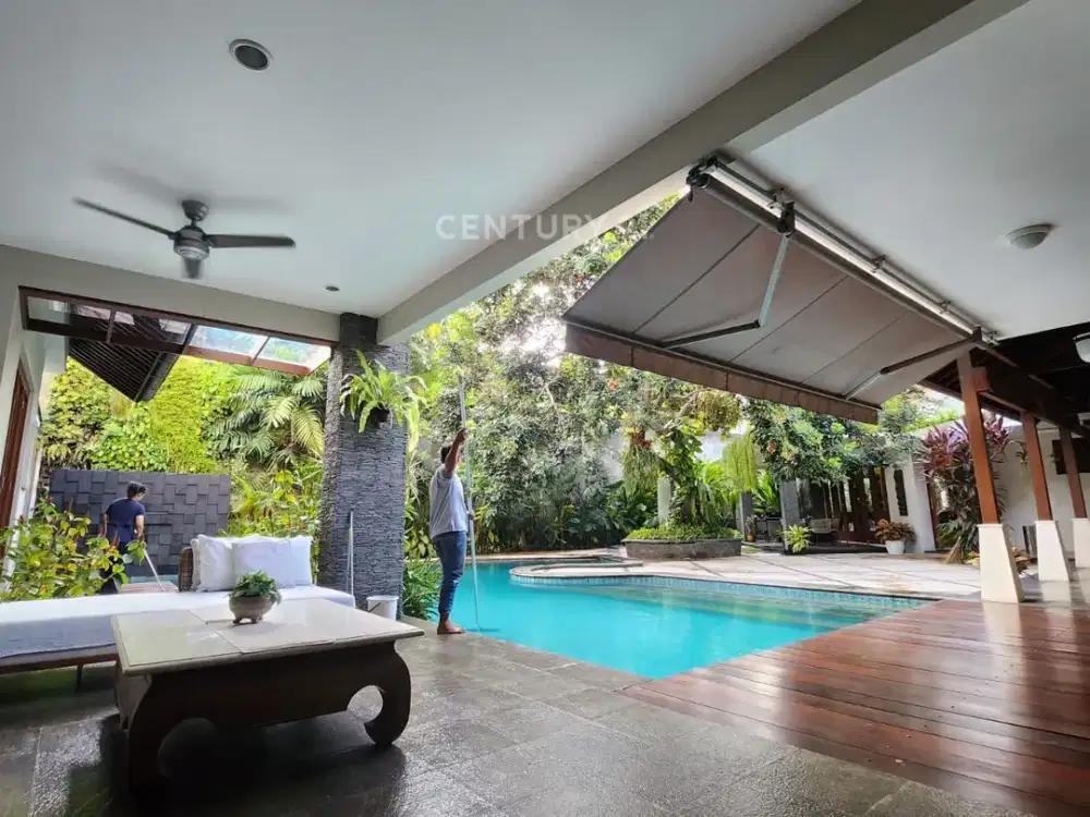 Dijual Rumah Cilandak Barat Nuansa Tropis Di Jakarta Selatan