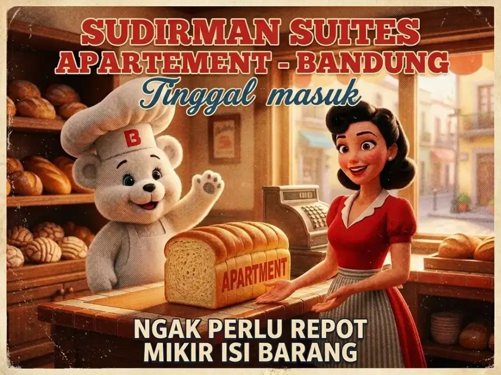 SEWA APARTEMENT SUDIRMAN SUITES, SUDIRMAN, BANDUNG KOTA