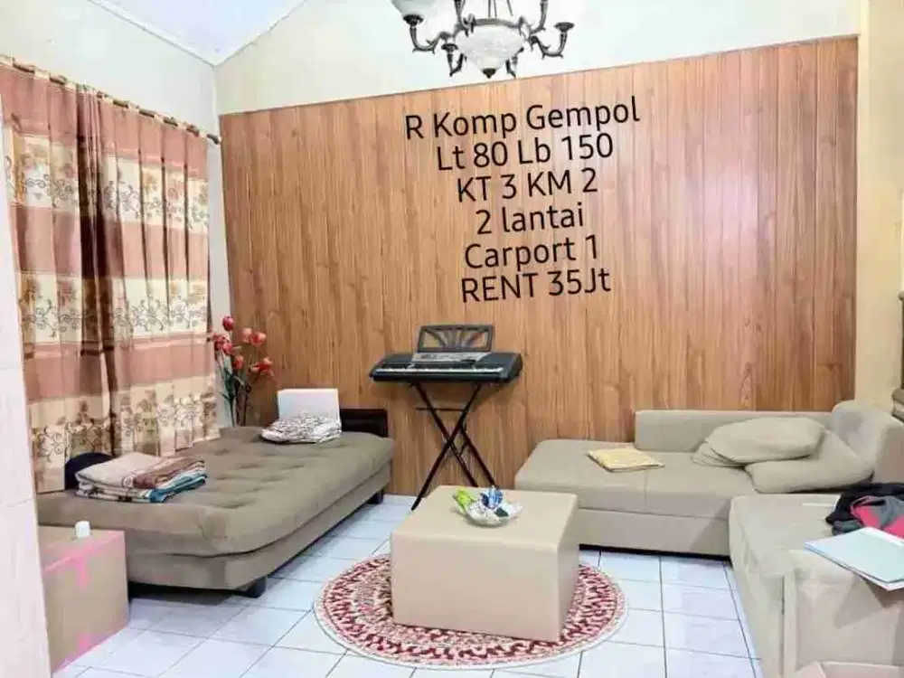 Rumah Kontrakan Cijerah Gempol Banyak Kamar