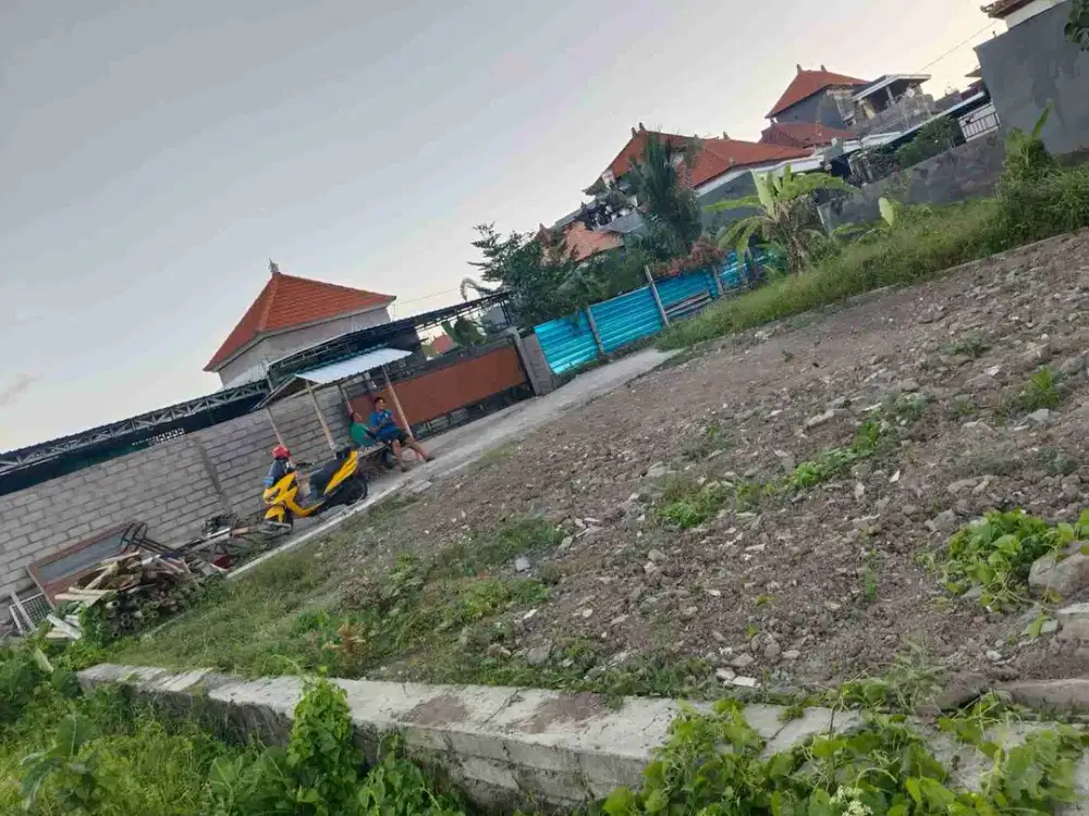 Di jual tanah jalan SMKI Batubulan , Gianyar , Bali