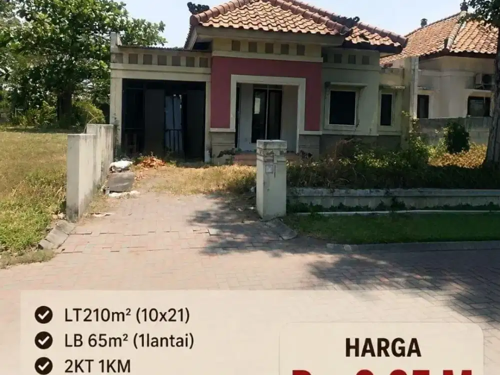 Dijual Rumah Bukit Bali Citraland bisa nego sertif shm dekat cita hati citraland