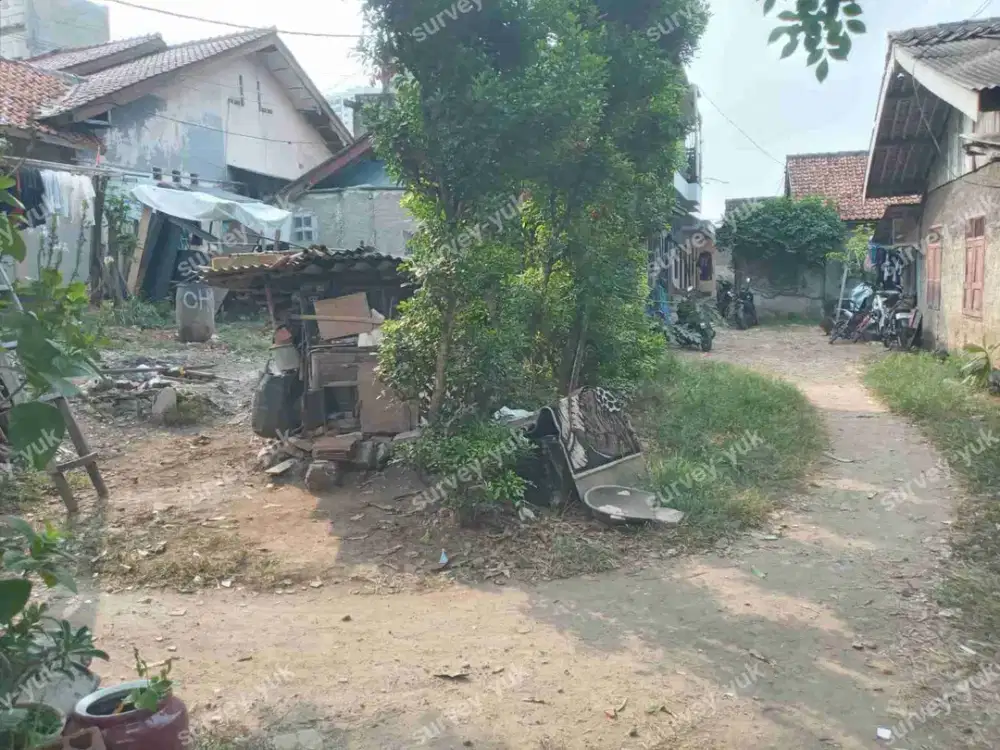 Tanah Murah Lt 100 m2 Kp Sawah dekat Stasiun Jurang Mangu - Ciputat