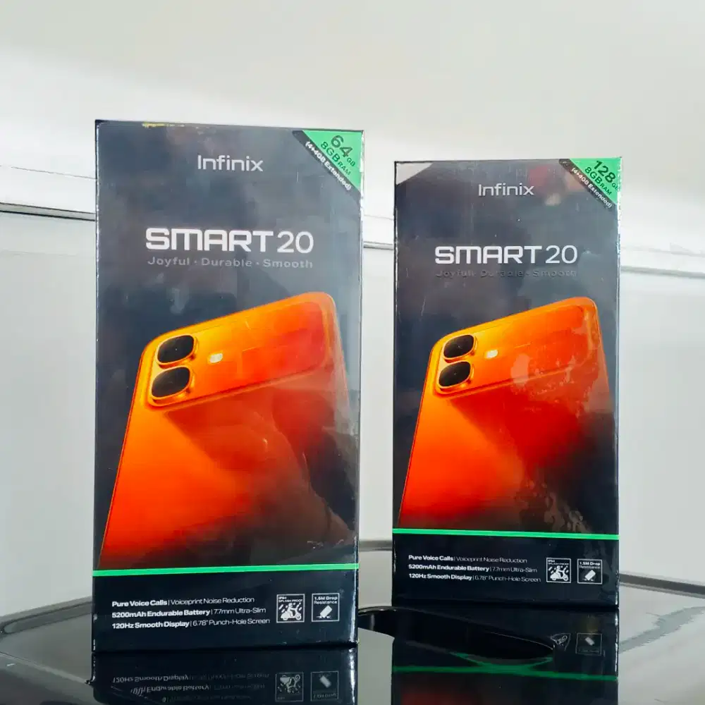 Promo INFINIX SMART 20 [4/128 GB || 4/64 GB] Original Bergaransi Resmi