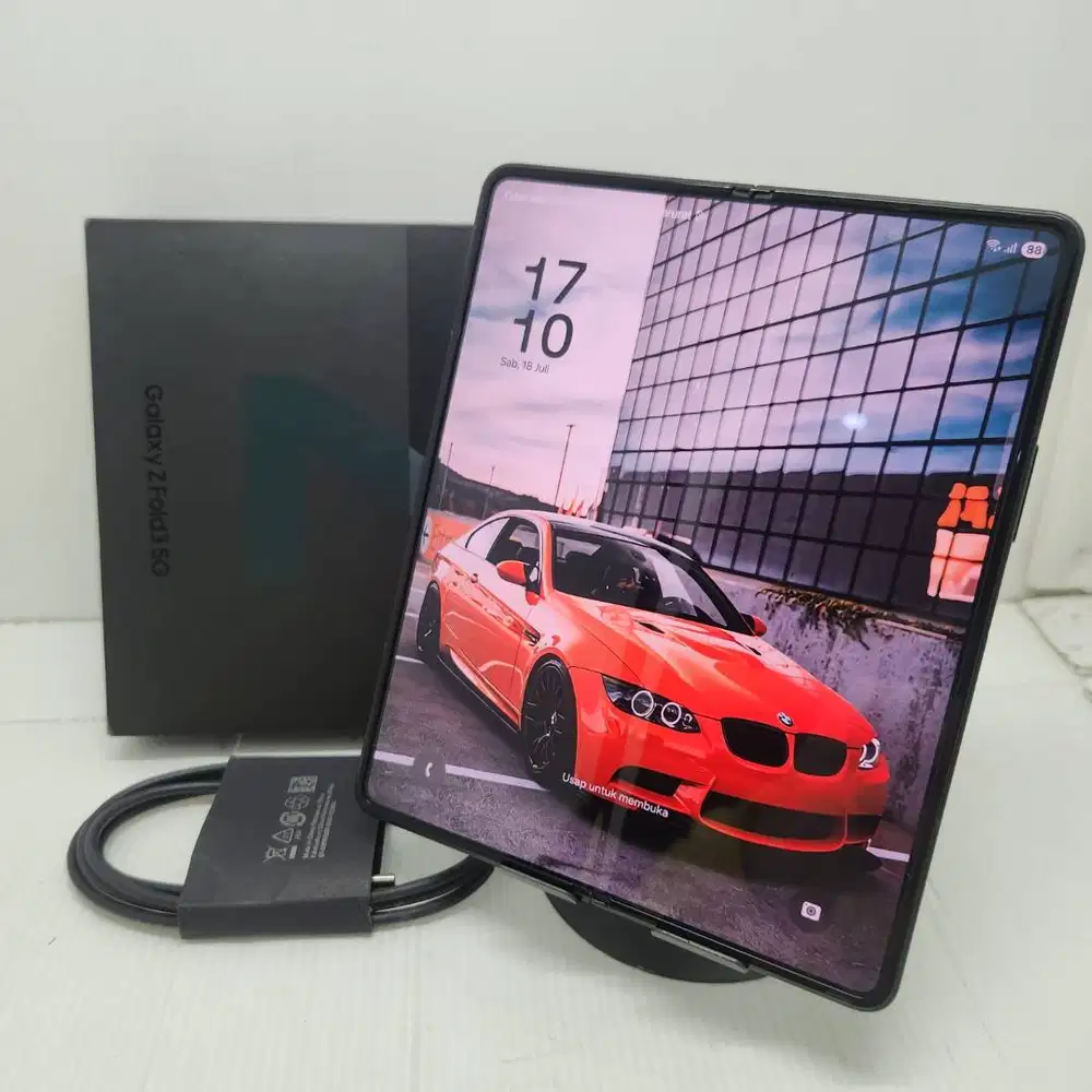 HOT SALE! SAMSUNG GALAXY Z FOLD 3 5G 12/512 GREEN RESMI SEIN FULLSET