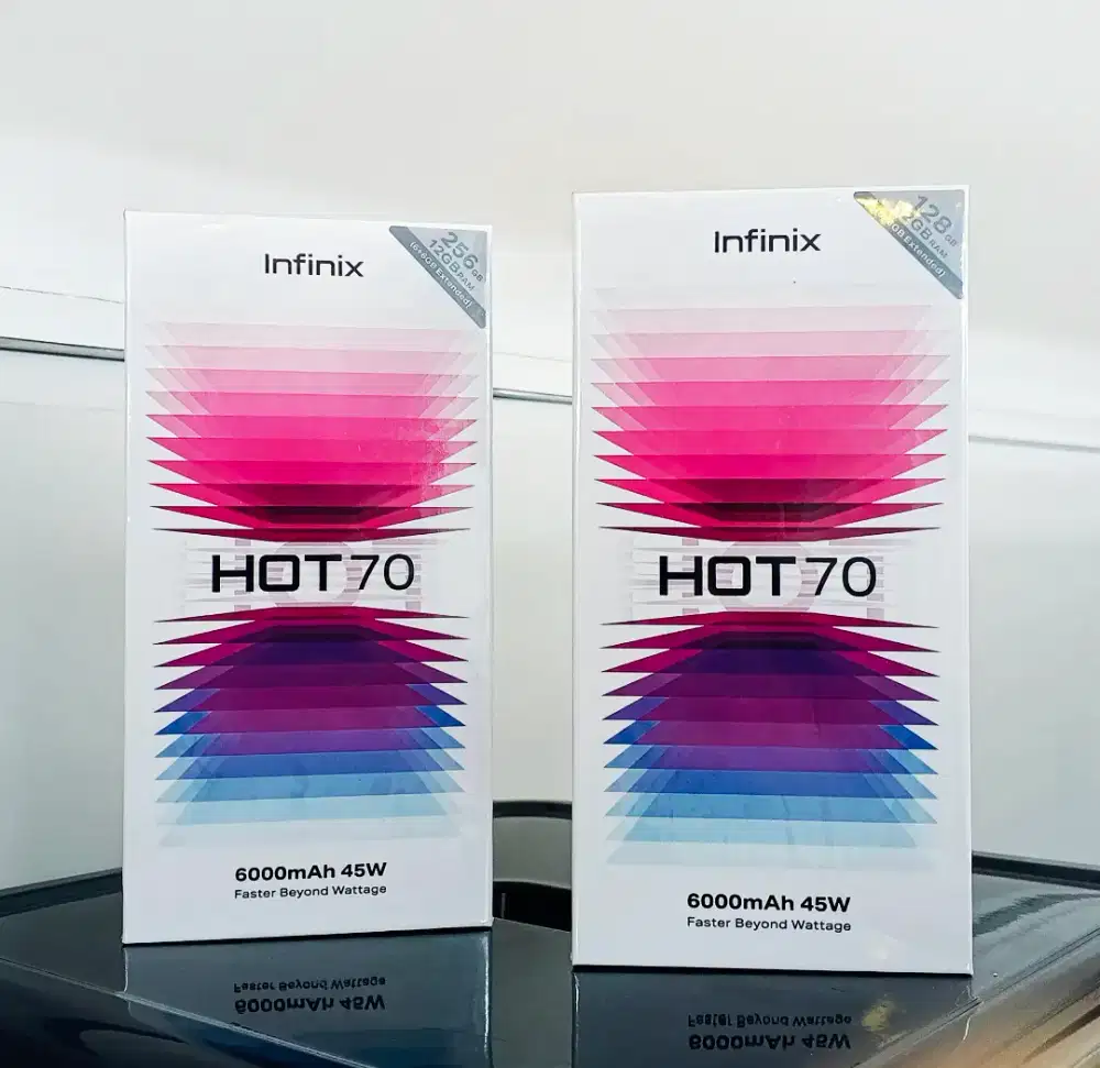 Promo INFINIX HOT 70 [4/128 GB || 8/128 GB] Original Bergaransi Resmi
