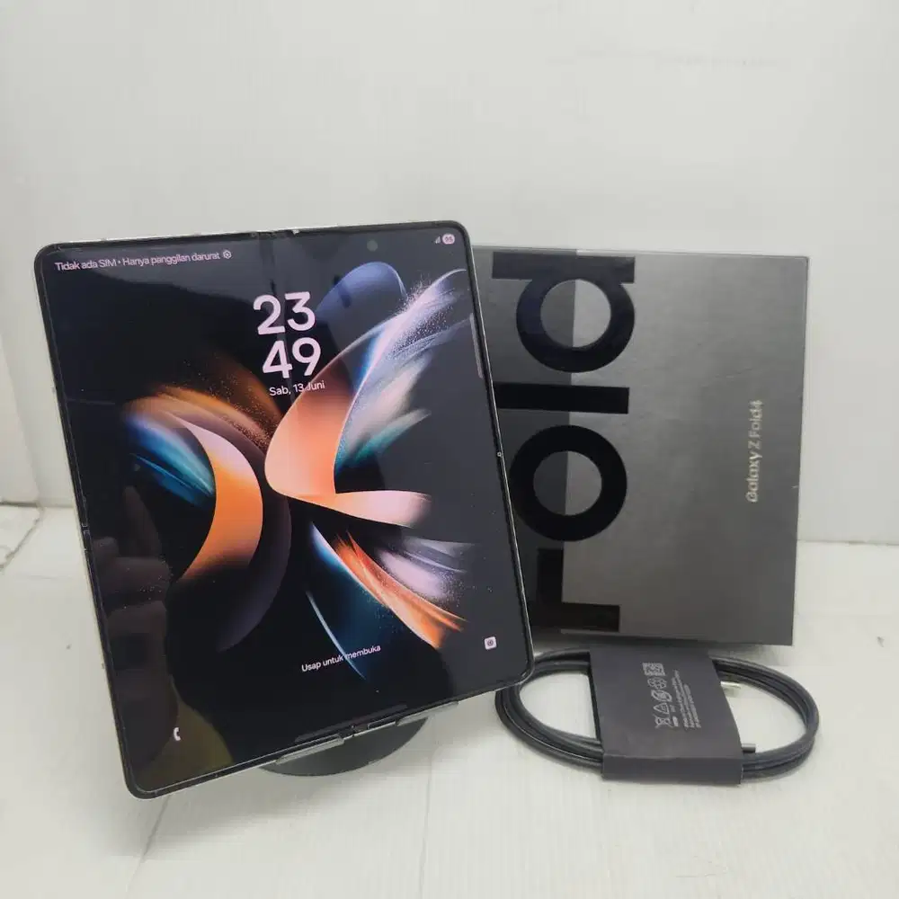 MULUS SAMSUNG GALAXY Z FOLD 4 5G 12/512 WARNA FAVORIT BEIGE LENGKAPSEI