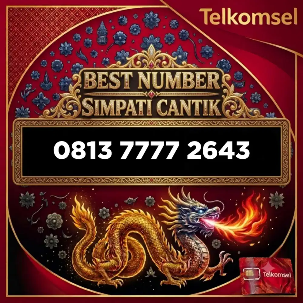 Nomor cantik simpati Telkomsel seri kwartet