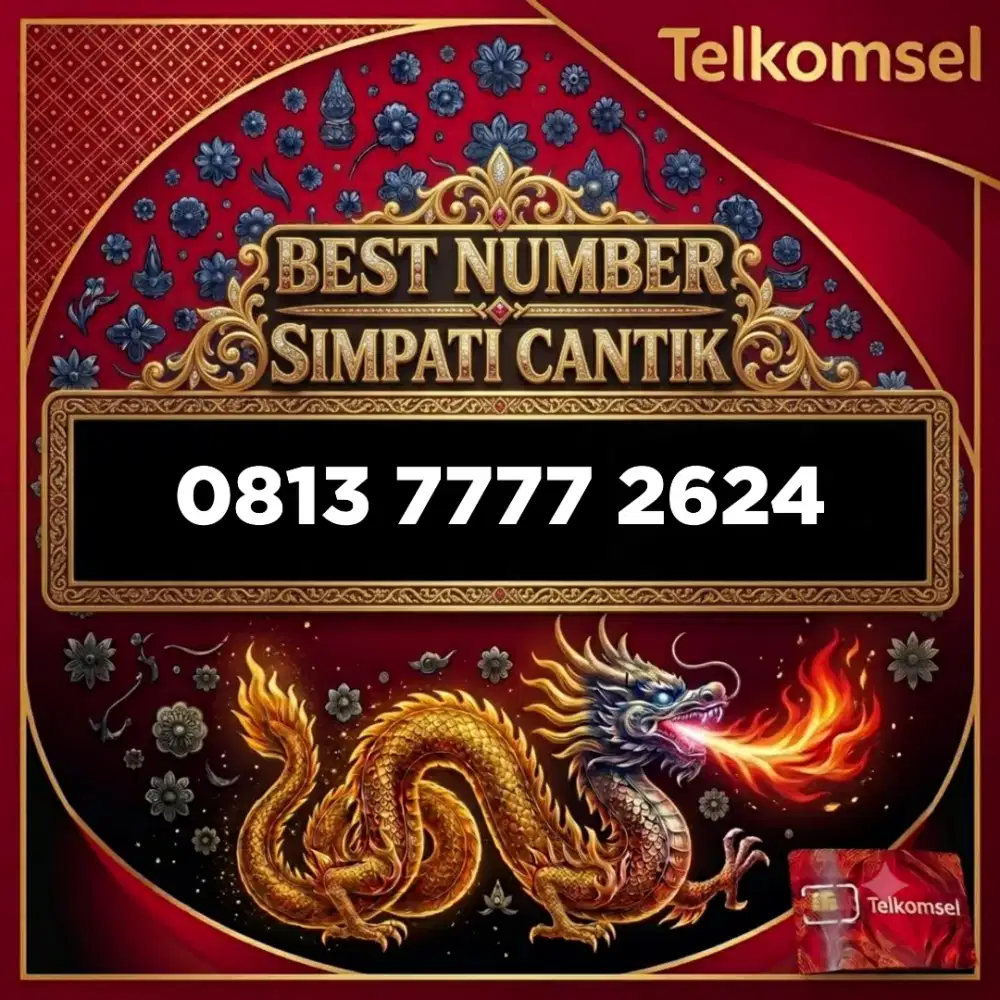 Nomor cantik simpati Telkomsel