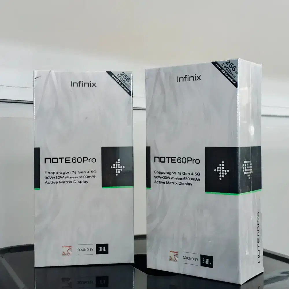 Promo INFINIX NOTE 60 PRO 5G [12/256 GB || 8/256 GB] Bergaransi Resmi