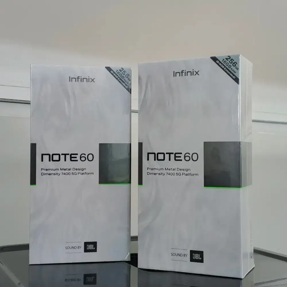 Promo INFINIX NOTE 60 5G 8/256 GB Original Bergaransi Resmi