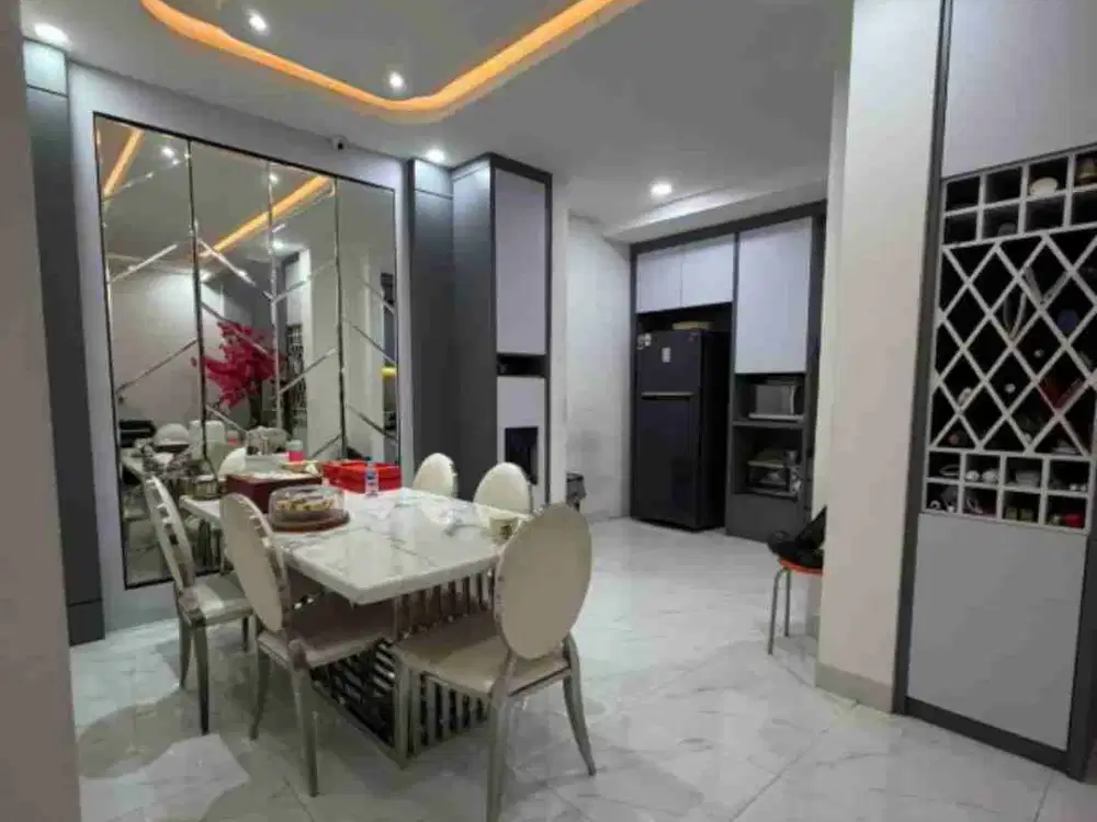 dijual cepat rumah di sunter indah siap huni bagus cantik 3 lantai full furnished