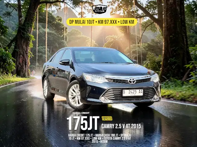 TOYOTA CAMRY 2.5 V AT 2015 Hitam