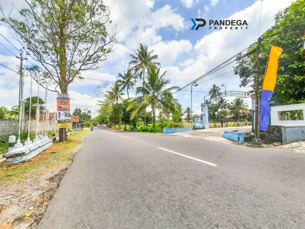 Tanah SHMS 1000m2 Jl Palagan Km 15 Dekat Jl Kaliurang, UII Terpadu, Pakem, RS Panti Nugroho, Dekat Jl Turi Pakem, Cocok Usaha, Homestay
