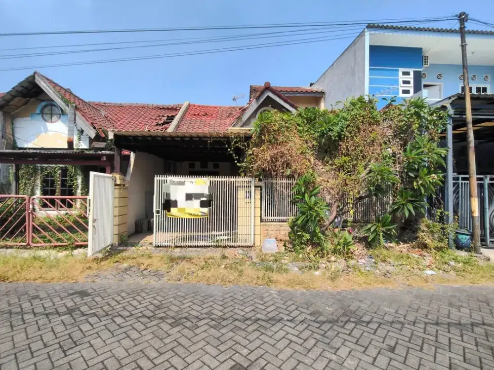 Rumah Butuh Renovasi Perum Pondok Mutiara Sidoarjo Kota