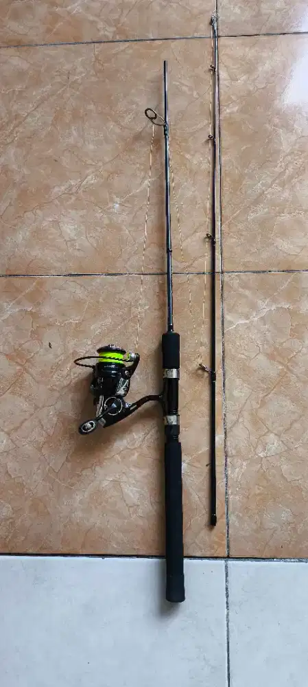 Joran Citarum 502CR + Reel Hammer head ultima 1000