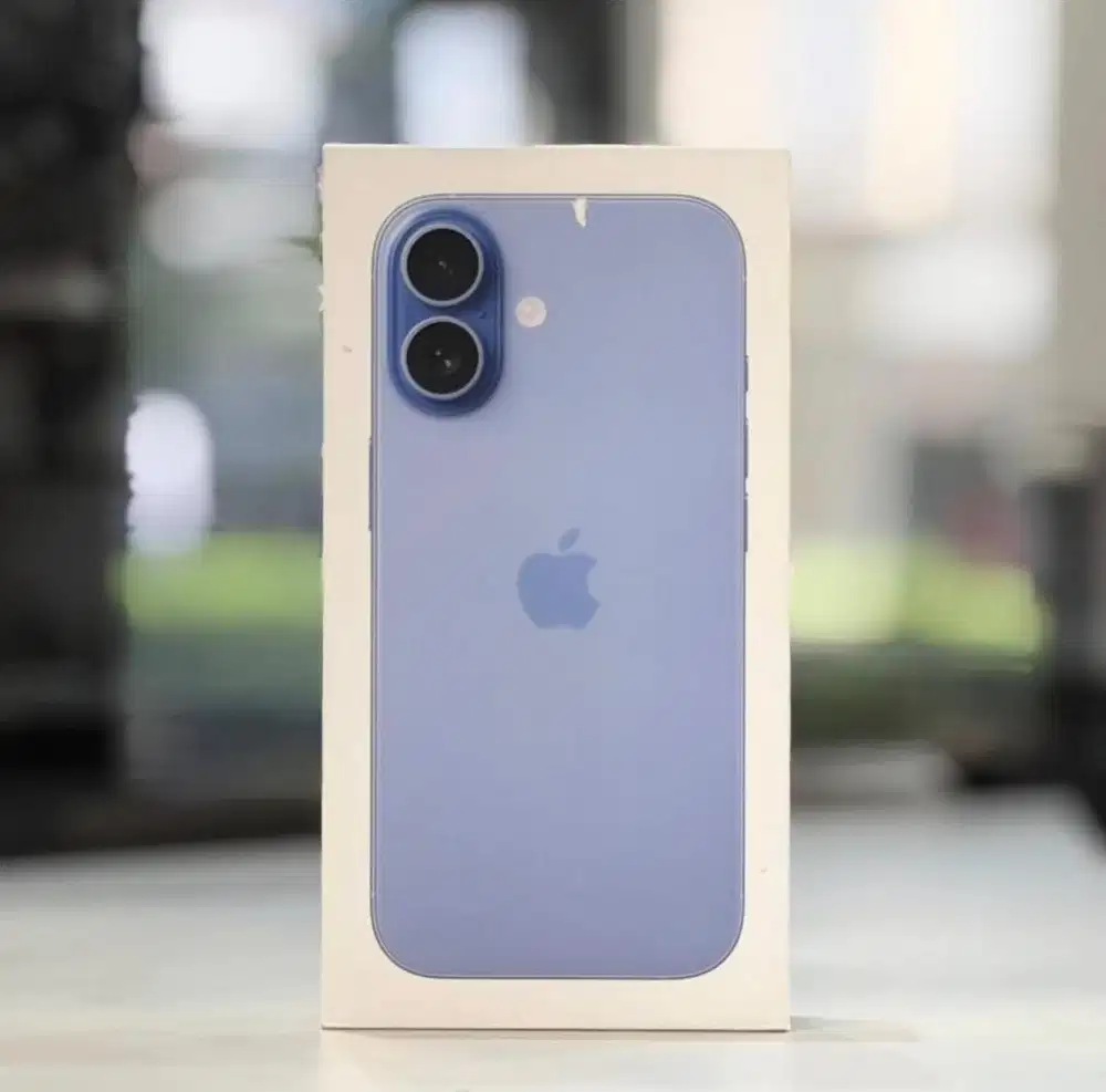 Iphone 17 256 blue (baru) free anti gores kaca