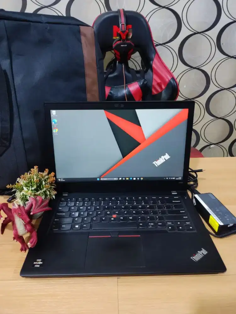 Laptop Coding Multimedia Slim Lenovo Thinkpad A485 Pro Siap Pakai