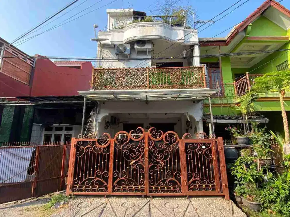 Rumah Jalan Utama Komplek DKI Cocok untuk usaha Pondok Kelapa Jakarta Timur