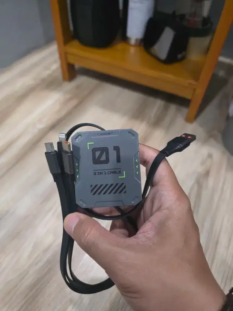 Kabel Data Charger 3 in 1 (Type C, Lightning, Micro)