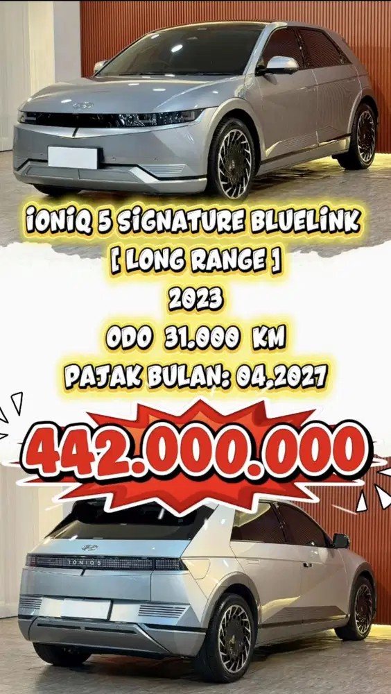 [ ODO 31.000 KM ] HYUNDAI IONIQ 5 SIGNATURE [ LONG RANGE ] AT 2023