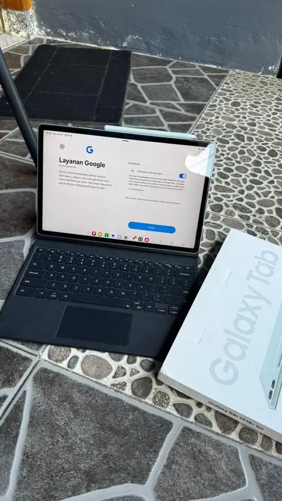Tablet Samsung Galaxy Tab S9 FE Plus 5G bisa kartu SEIN lengkap mulus