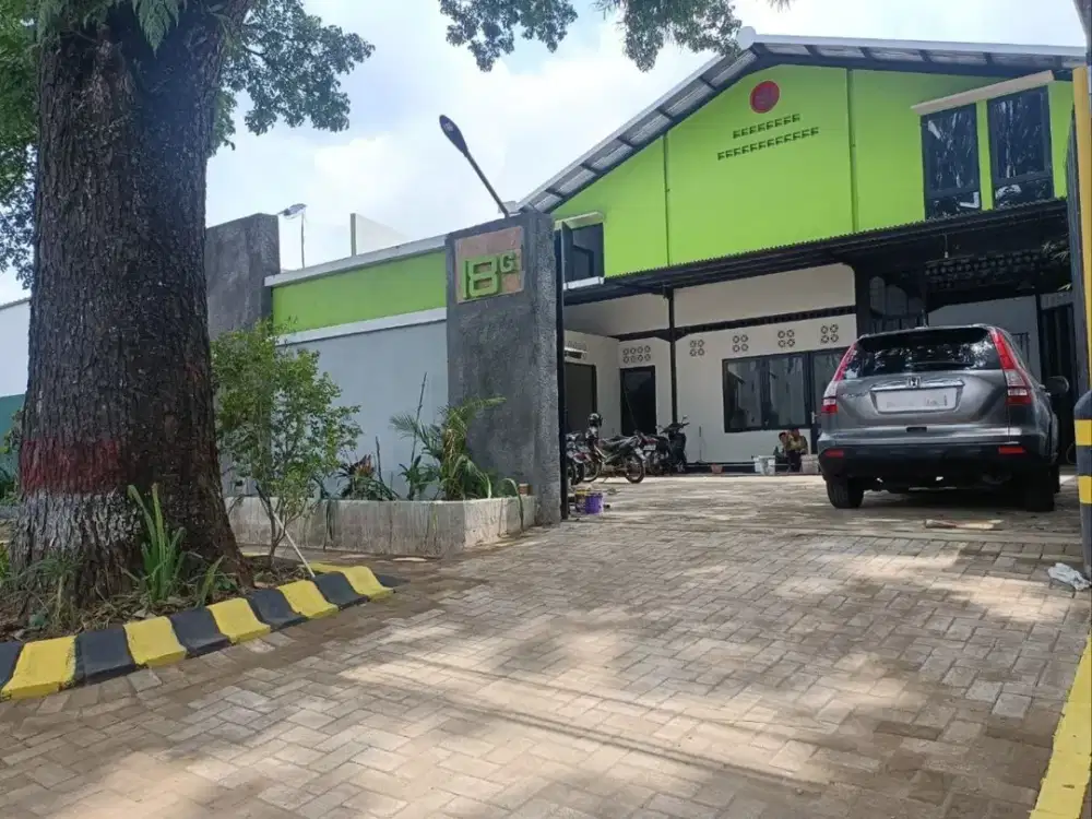 Dijual Gudang Luas Row Jalan Lebar Dekat Bandara di Pakis Malang