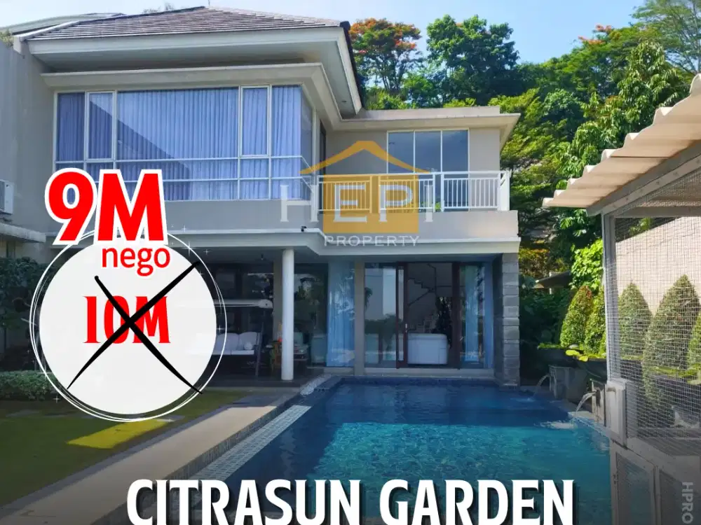 Rumah Mewah di Citrasun Garden Semarang Atas