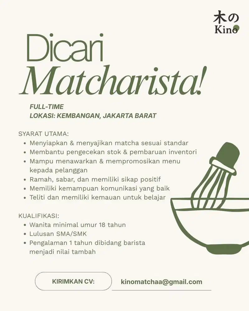 Dicari Matcharista