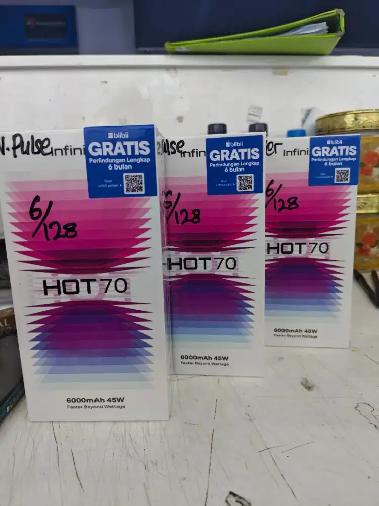 Infinix hot 70 6/128 Neww segel