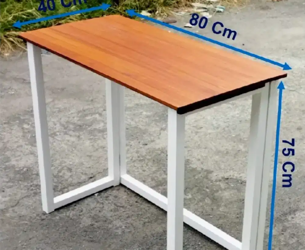 Meja usaha lipat bisa dibawa