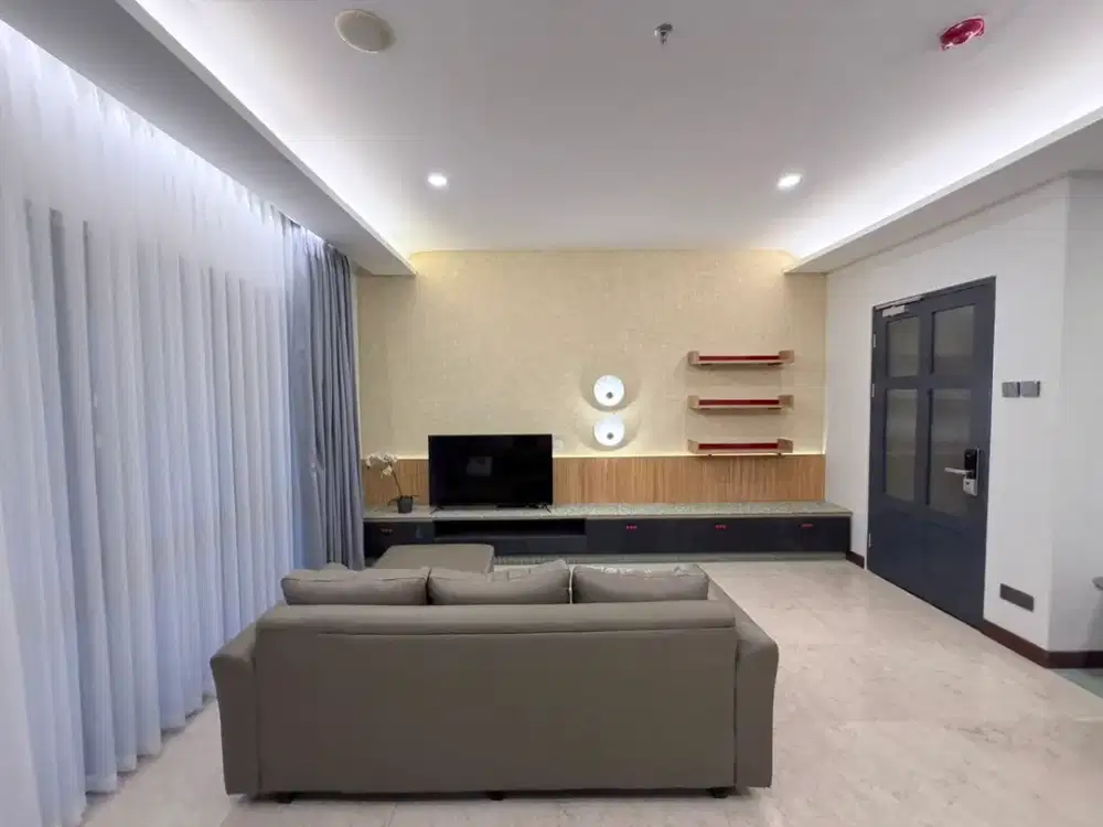 TERMURAH DIJUAL APARTEMEN MURAH MEWAH 3BR FURNISH HEGARMANAH RESIDENCE BADUNG TOWER B JADE***